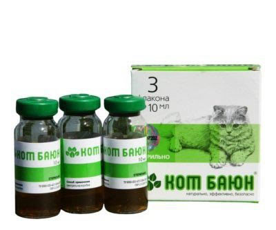 Препарат Кот Баюн для кошек